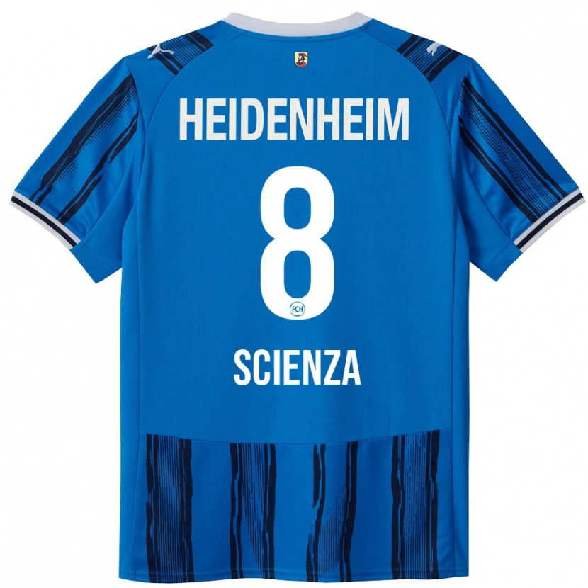 Danxen Hombre Camiseta Leo Scienza #8 Azul Marino 2ª Equipación 2025/26 La Camisa