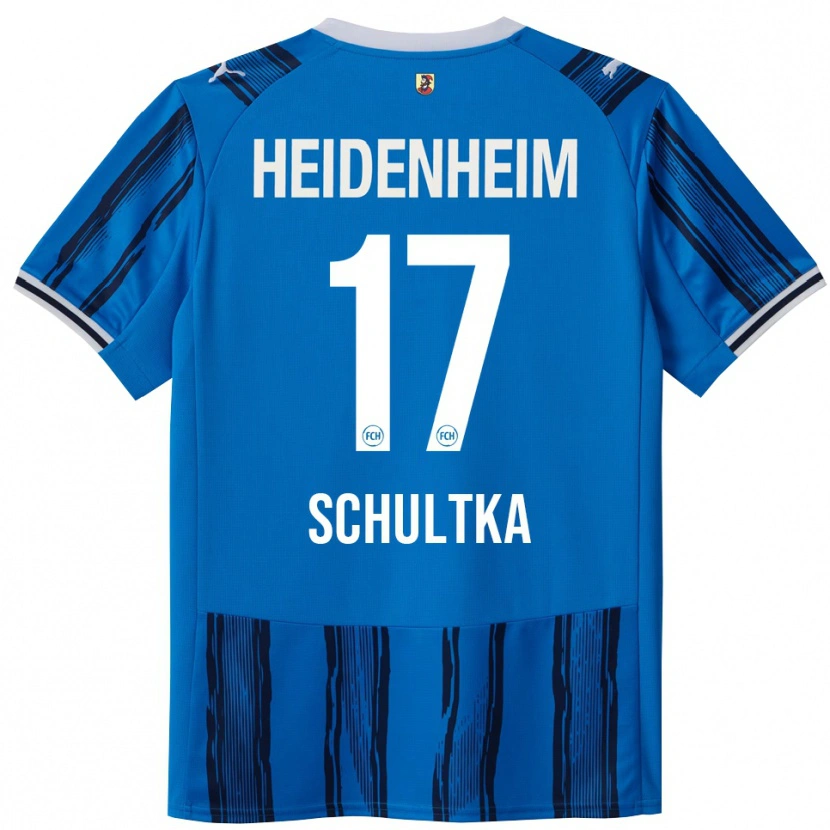 Danxen Hombre Camiseta Silas Schultka #17 Azul Marino 2ª Equipación 2025/26 La Camisa