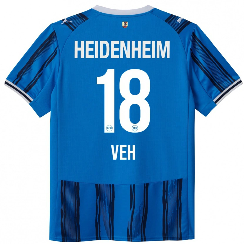 Danxen Hombre Camiseta Lucas Veh #18 Azul Marino 2ª Equipación 2025/26 La Camisa