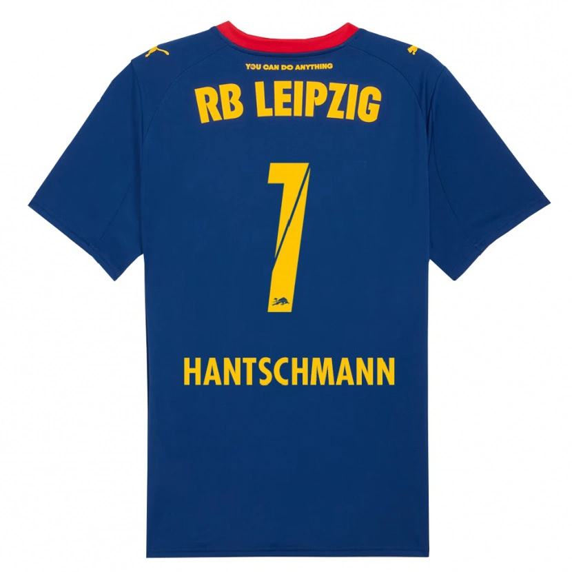 Danxen Hombre Camiseta Franz Hantschmann #1 Marino Rojo 2ª Equipación 2025/26 La Camisa