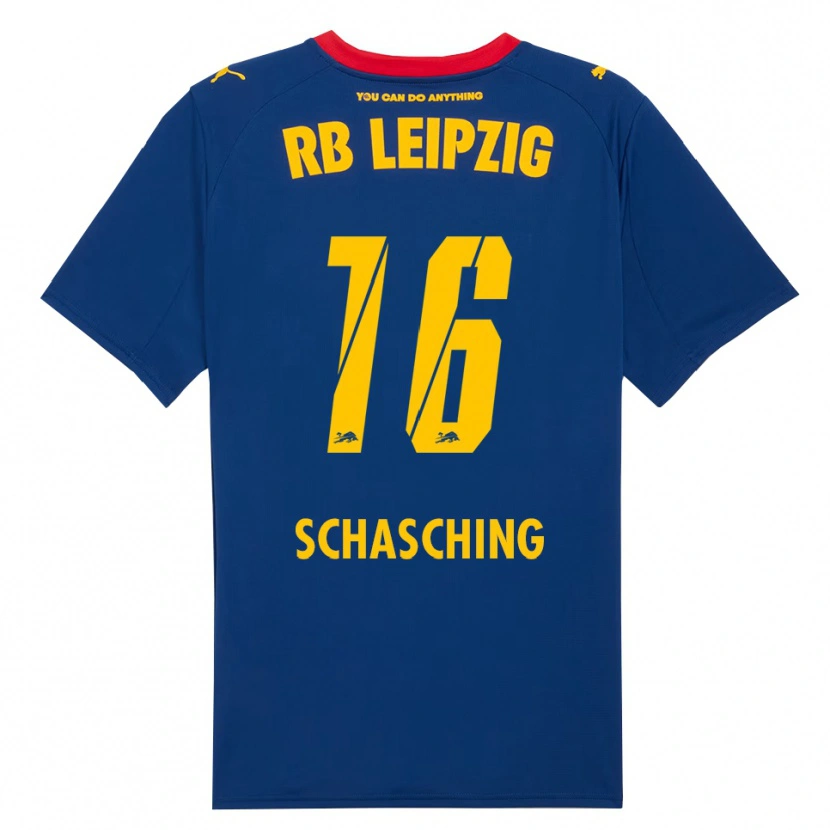 Danxen Hombre Camiseta Annabel Schasching #16 Marino Rojo 2ª Equipación 2025/26 La Camisa