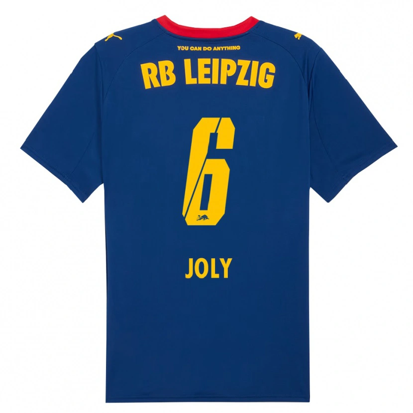 Danxen Hombre Camiseta Lou-Ann Joly #6 Marino Rojo 2ª Equipación 2025/26 La Camisa