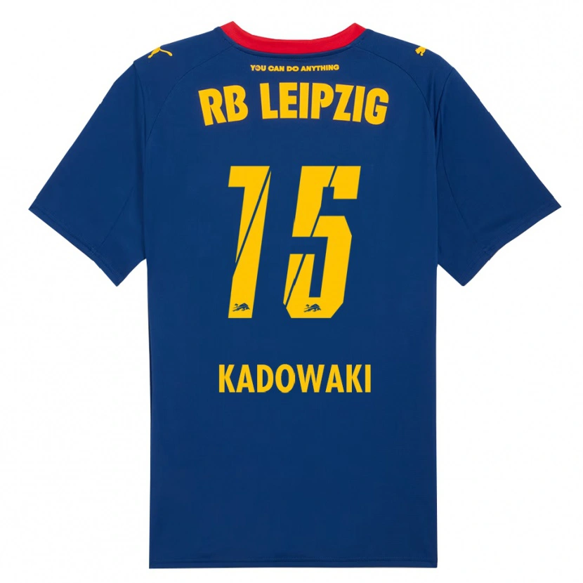 Danxen Hombre Camiseta Mai Kadowaki #15 Marino Rojo 2ª Equipación 2025/26 La Camisa