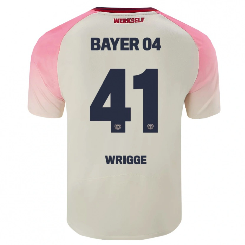 Danxen Hombre Camiseta Amy Wrigge #41 Rosa Blanquecino 2ª Equipación 2025/26 La Camisa