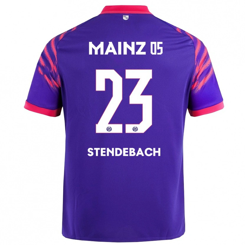 Danxen Hombre Camiseta Jule Stendebach #23 Marino Rosa 2ª Equipación 2025/26 La Camisa