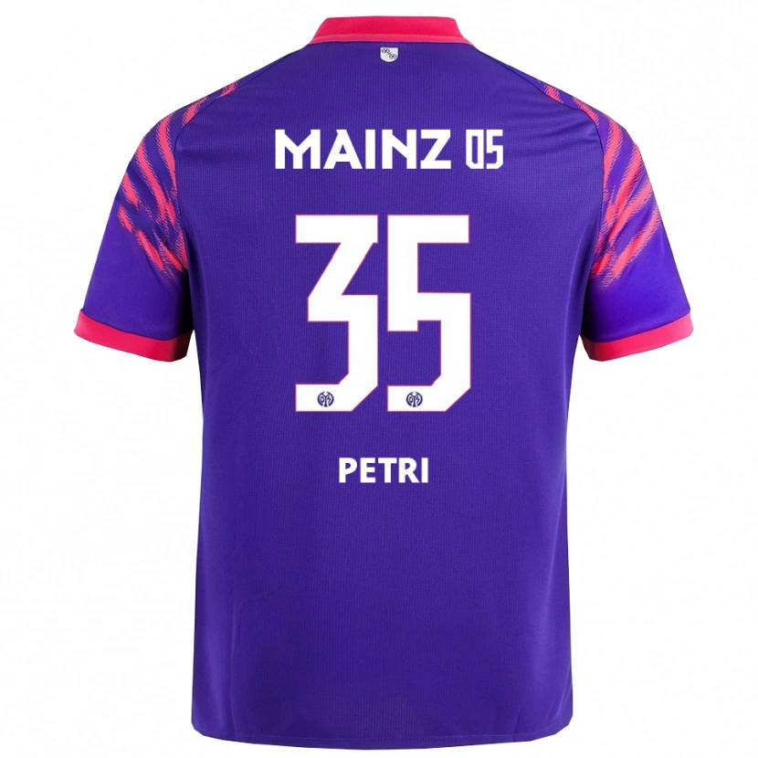 Danxen Hombre Camiseta Jolina Petri #35 Marino Rosa 2ª Equipación 2025/26 La Camisa