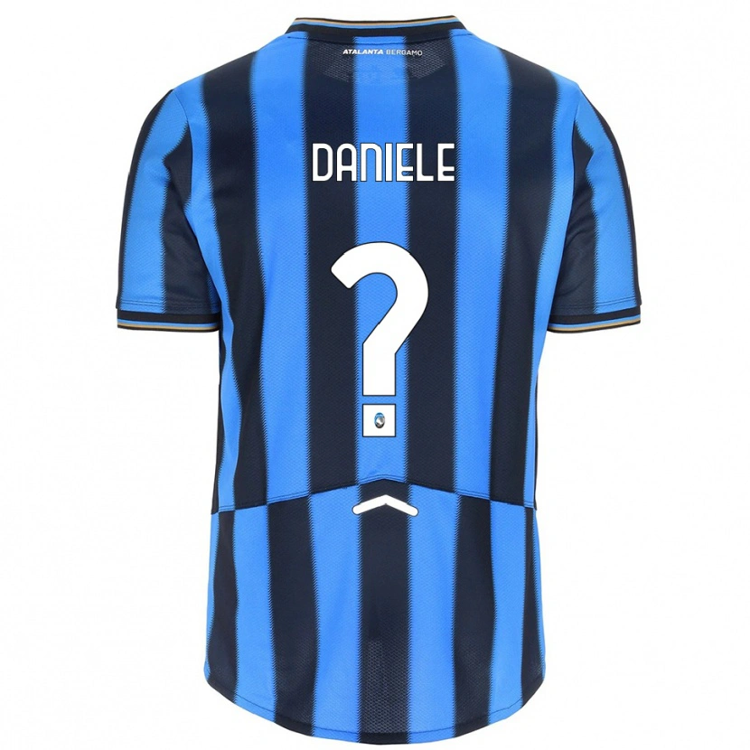Danxen Mujer Camiseta Matteo Daniele #0 Azul Cielo Negro 1ª Equipación 2025/26 La Camisa