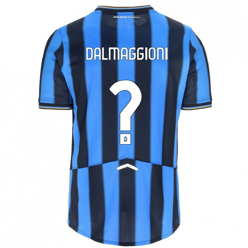 Danxen Mujer Camiseta Cristian Dalmaggioni #0 Azul Cielo Negro 1ª Equipación 2025/26 La Camisa