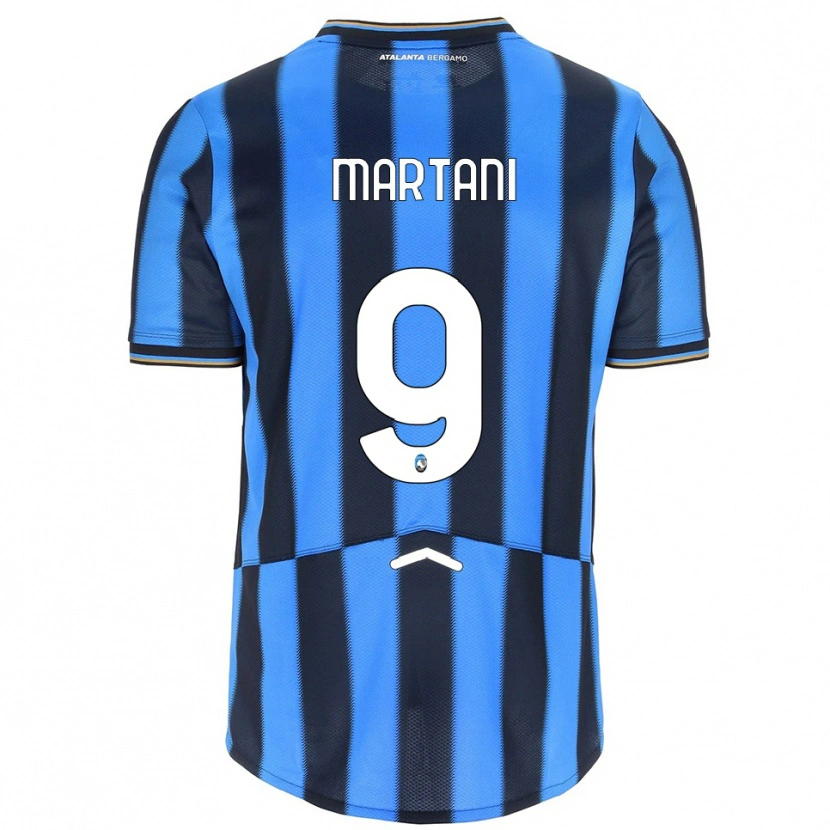 Danxen Mujer Camiseta Alice Martani #9 Azul Cielo Negro 1ª Equipación 2025/26 La Camisa
