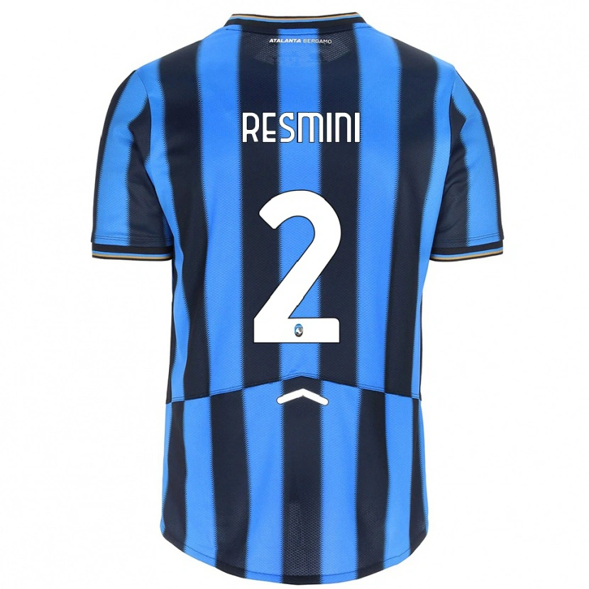 Danxen Mujer Camiseta Martina Resmini #2 Azul Cielo Negro 1ª Equipación 2025/26 La Camisa
