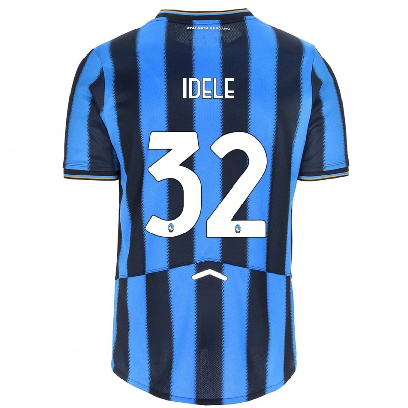 Danxen Mujer Camiseta Javison Idele #32 Azul Cielo Negro 1ª Equipación 2025/26 La Camisa
