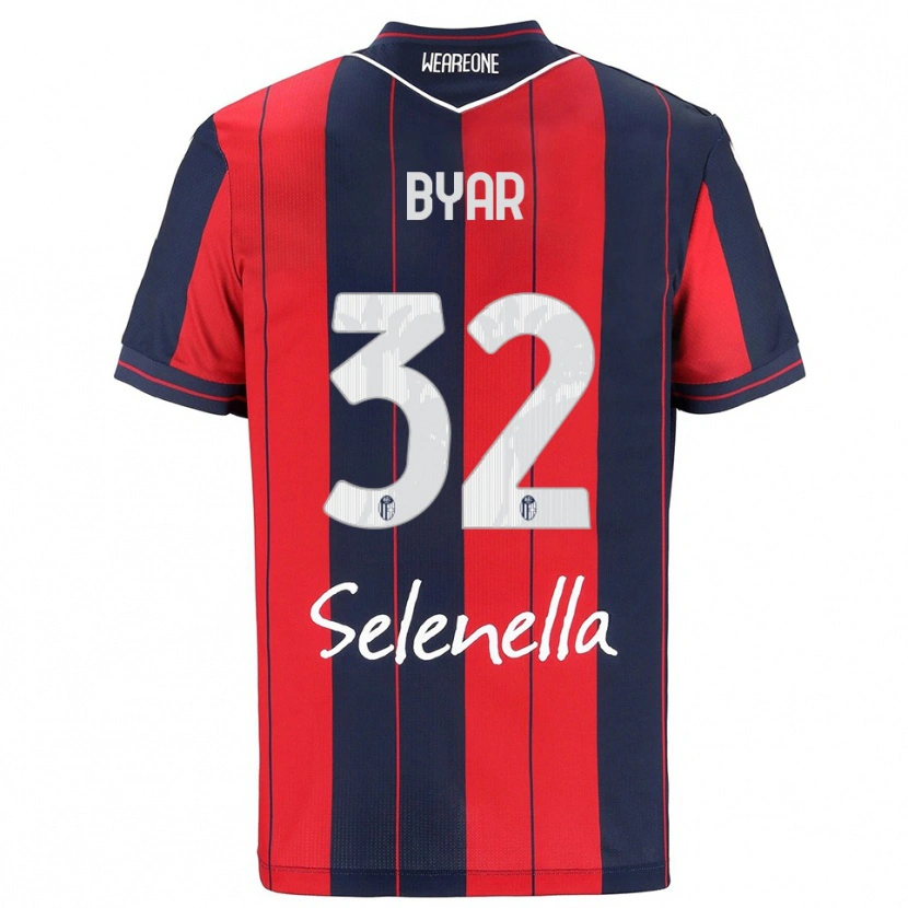 Danxen Mujer Camiseta Naïm Byar #32 Rojo Marino 1ª Equipación 2025/26 La Camisa