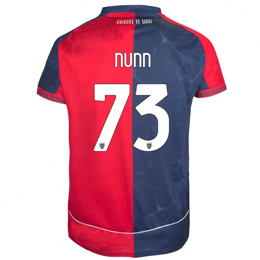 Danxen Mujer Camiseta Jack Nunn #73 Rojo Marino 1ª Equipación 2025/26 La Camisa