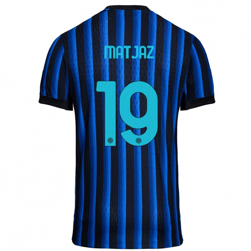 Danxen Mujer Camiseta Samo Matjaz #19 Negro Azul 1ª Equipación 2025/26 La Camisa