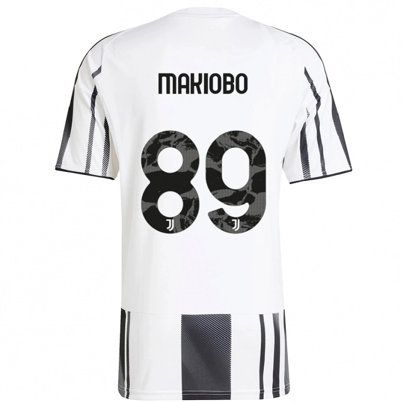 Danxen Mujer Camiseta Grady Makiobo #89 Blanco Negro 1ª Equipación 2025/26 La Camisa