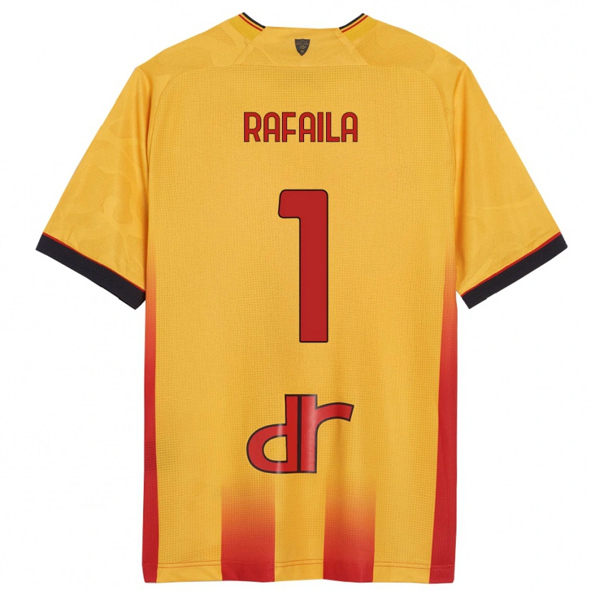 Danxen Mujer Camiseta Vlad Răfăilă #1 Amarillo Naranja 1ª Equipación 2025/26 La Camisa