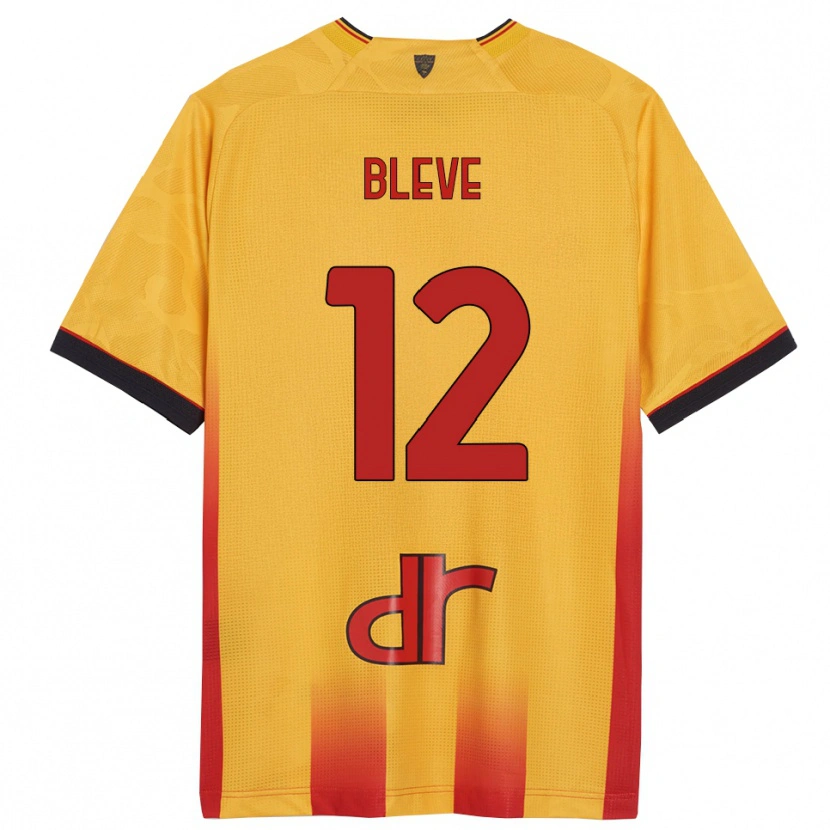 Danxen Mujer Camiseta Daniele Bleve #12 Amarillo Naranja 1ª Equipación 2025/26 La Camisa