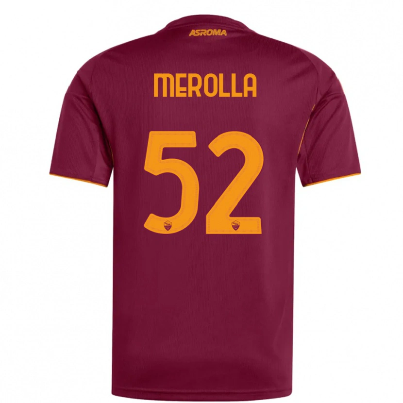 Danxen Mujer Camiseta Liliana Merolla #52 Borgoña Naranja 1ª Equipación 2025/26 La Camisa