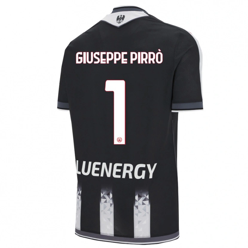 Danxen Mujer Camiseta Marco Giuseppe Pirrò #1 Negro Blanco 1ª Equipación 2025/26 La Camisa