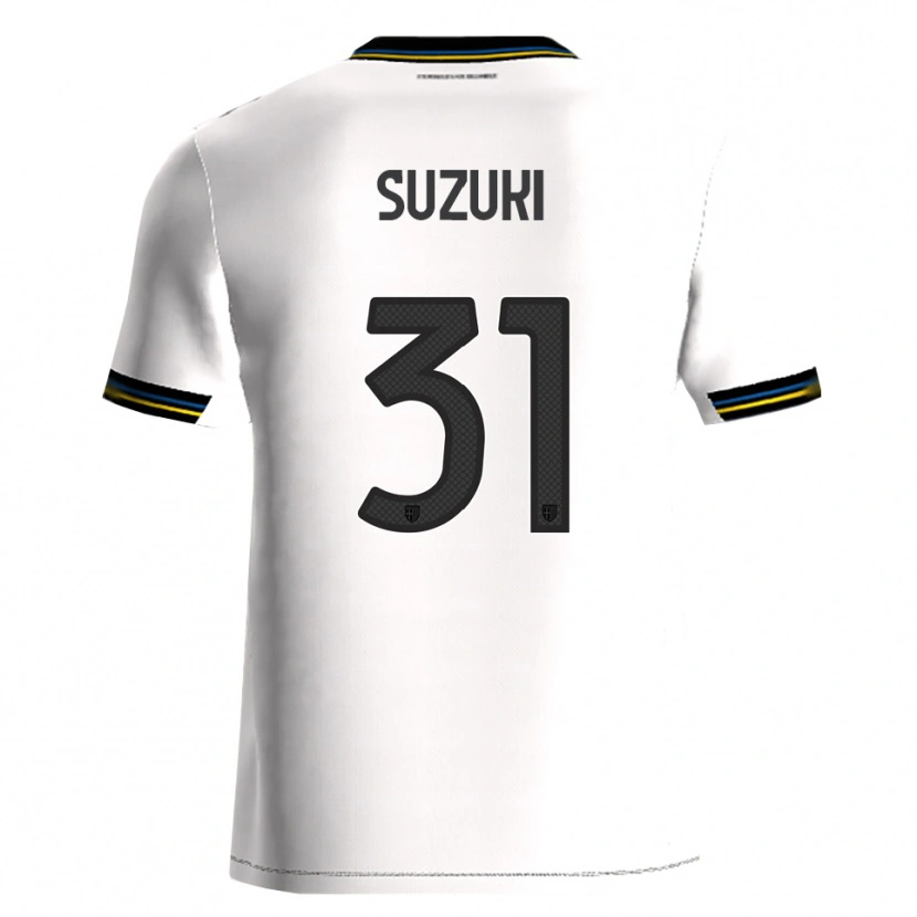 Danxen Mujer Camiseta Zion Suzuki #31 Blanco Negro 1ª Equipación 2025/26 La Camisa