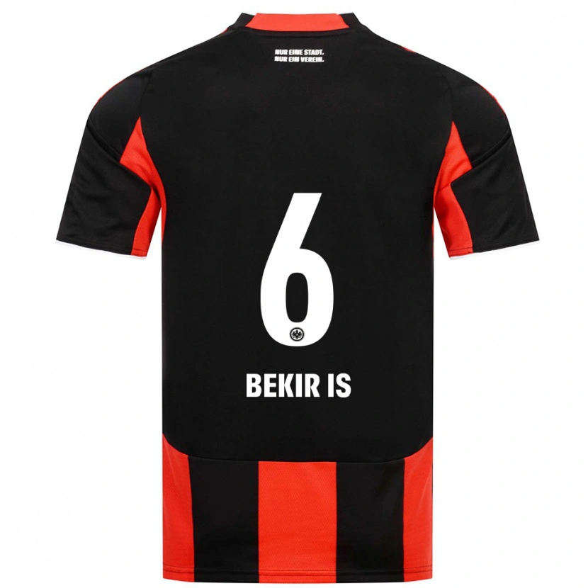 Danxen Mujer Camiseta Eba Bekir Is #6 Negro Rojo 1ª Equipación 2025/26 La Camisa