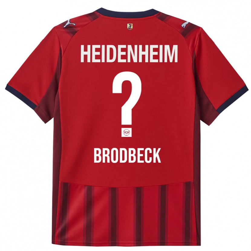 Danxen Mujer Camiseta Siska Brodbeck #0 Rojo Marino 1ª Equipación 2025/26 La Camisa