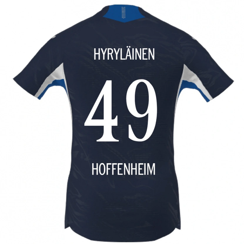 Danxen Mujer Camiseta Luka Hyryläinen #49 Marino Blanco 1ª Equipación 2025/26 La Camisa