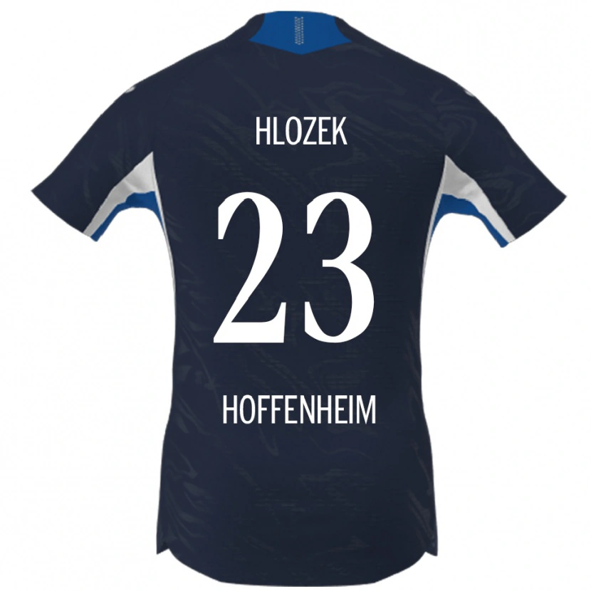 Danxen Mujer Camiseta Adam Hlozek #23 Marino Blanco 1ª Equipación 2025/26 La Camisa