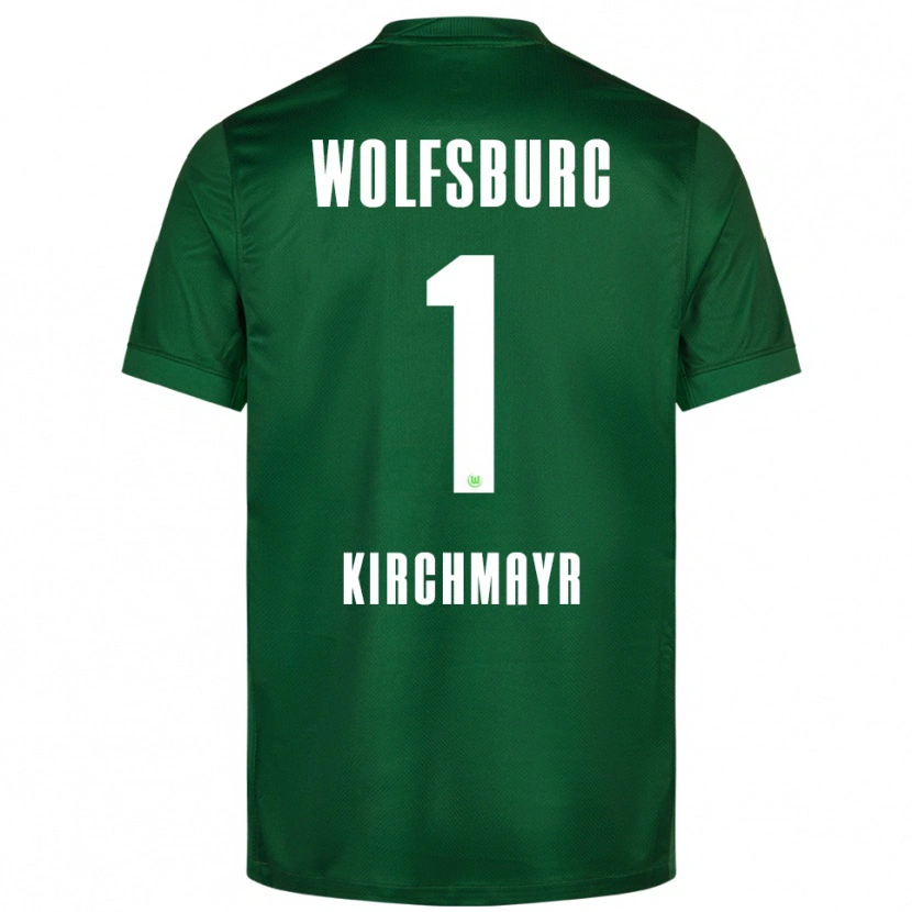 Danxen Mujer Camiseta Juri Kirchmayr #1 Verde Blanco 1ª Equipación 2025/26 La Camisa