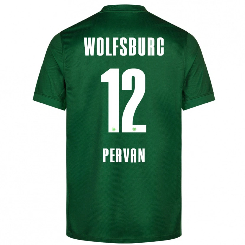 Danxen Mujer Camiseta Pavao Pervan #12 Verde Blanco 1ª Equipación 2025/26 La Camisa