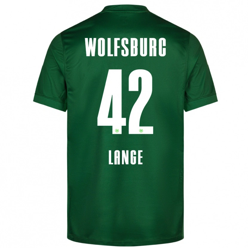 Danxen Mujer Camiseta Felix Lange #42 Verde Blanco 1ª Equipación 2025/26 La Camisa