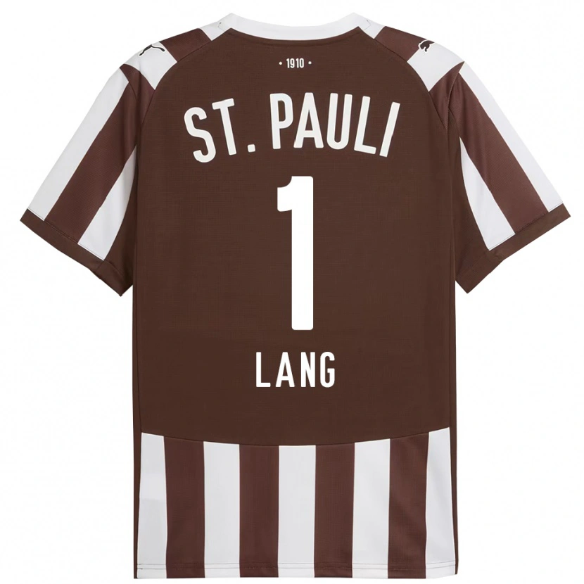 Danxen Mujer Camiseta Christoph Lang #1 Café Blanco 1ª Equipación 2025/26 La Camisa