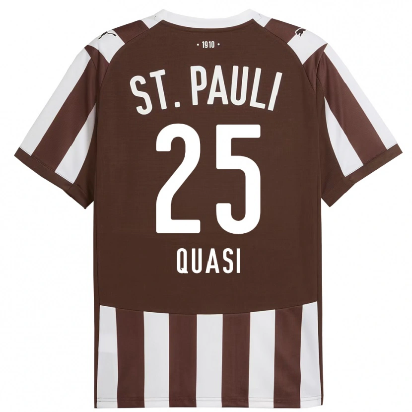 Danxen Mujer Camiseta Evans Quasi #25 Café Blanco 1ª Equipación 2025/26 La Camisa