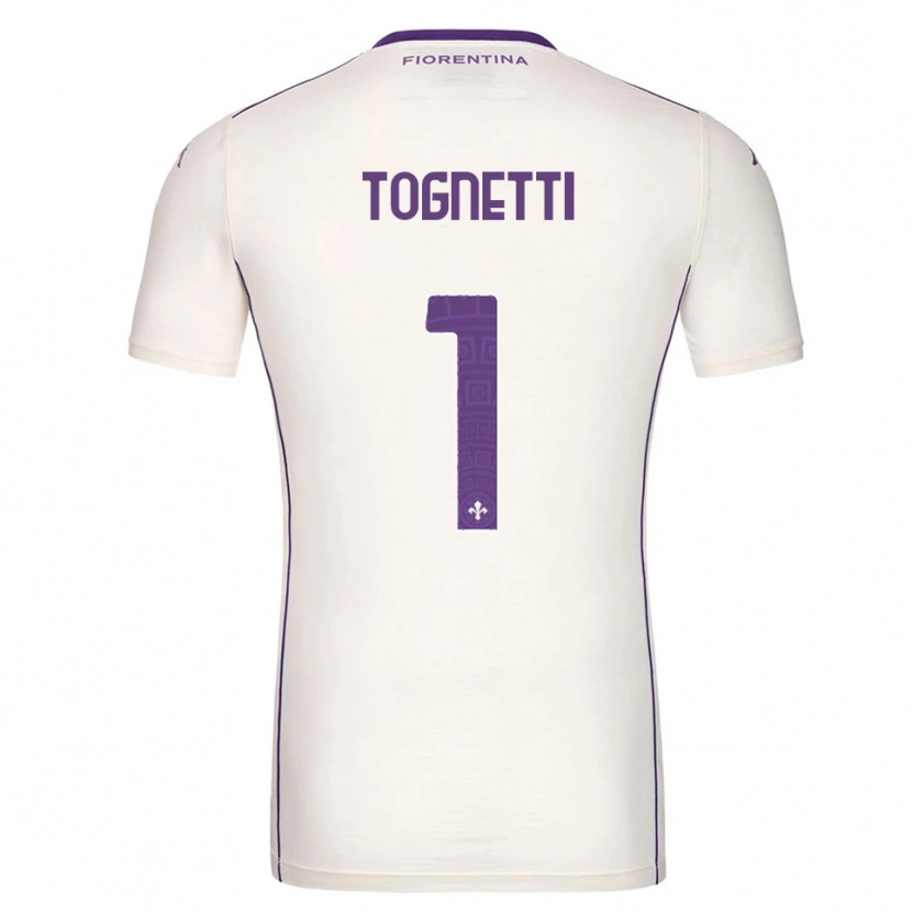 Danxen Mujer Camiseta Laerte Tognetti #1 Blanco Púrpura Rojo 2ª Equipación 2025/26 La Camisa