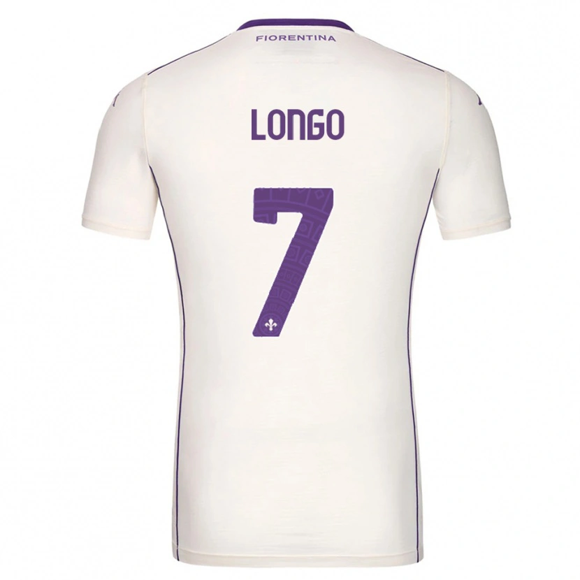 Danxen Mujer Camiseta Miriam Chiara Longo #7 Blanco Púrpura Rojo 2ª Equipación 2025/26 La Camisa