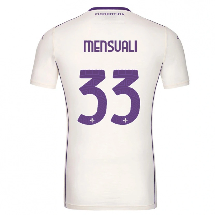 Danxen Mujer Camiseta Alice Mensuali #33 Blanco Púrpura Rojo 2ª Equipación 2025/26 La Camisa
