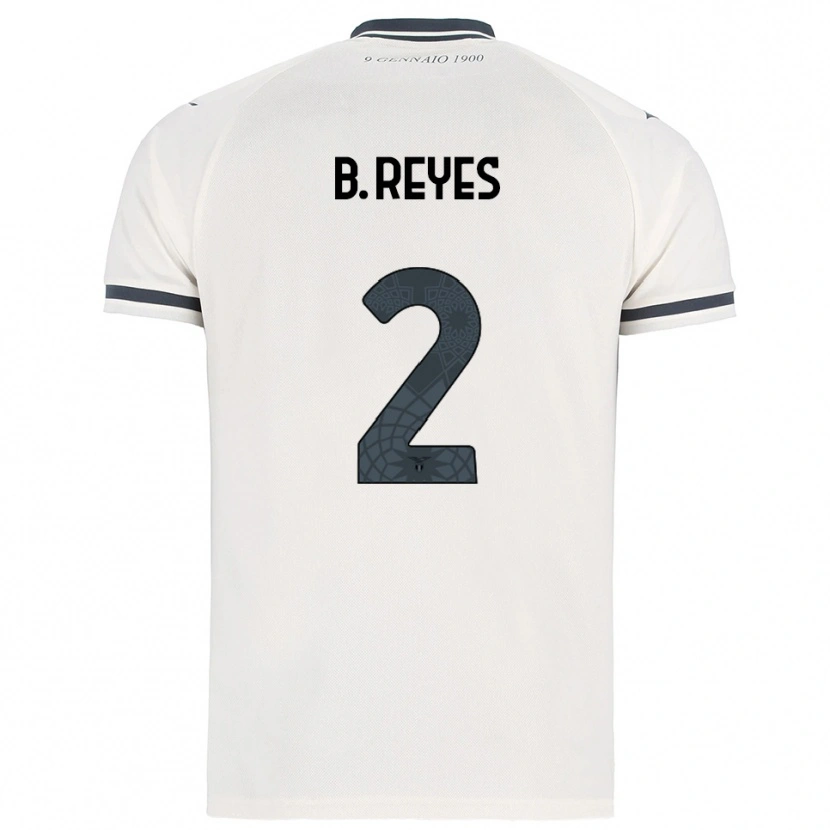 Danxen Mujer Camiseta Carina Alicia Baltrip-Reyes #2 Blanco Marino 2ª Equipación 2025/26 La Camisa