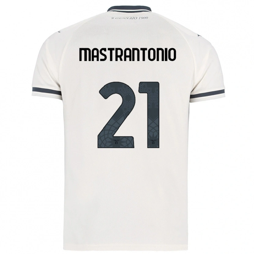 Danxen Mujer Camiseta Ella Mastrantonio #21 Blanco Marino 2ª Equipación 2025/26 La Camisa