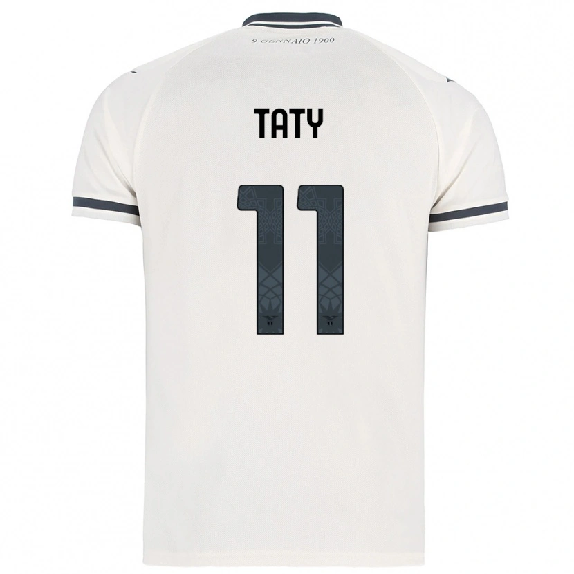 Danxen Mujer Camiseta Taty Castellanos #11 Blanco Marino 2ª Equipación 2025/26 La Camisa
