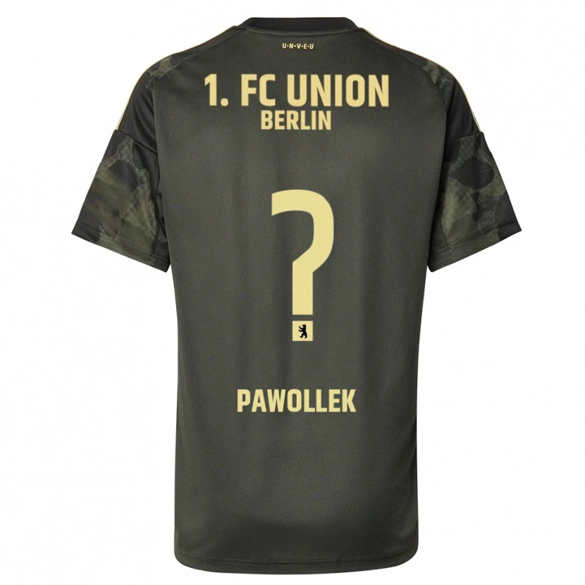 Danxen Mujer Camiseta Tanja Pawollek #0 Verde Oscuro Negro 2ª Equipación 2025/26 La Camisa