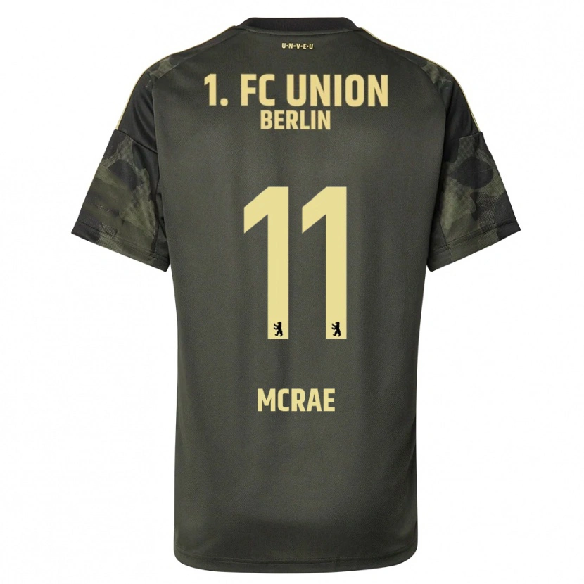 Danxen Mujer Camiseta Dylan Mcrae #11 Verde Oscuro Negro 2ª Equipación 2025/26 La Camisa