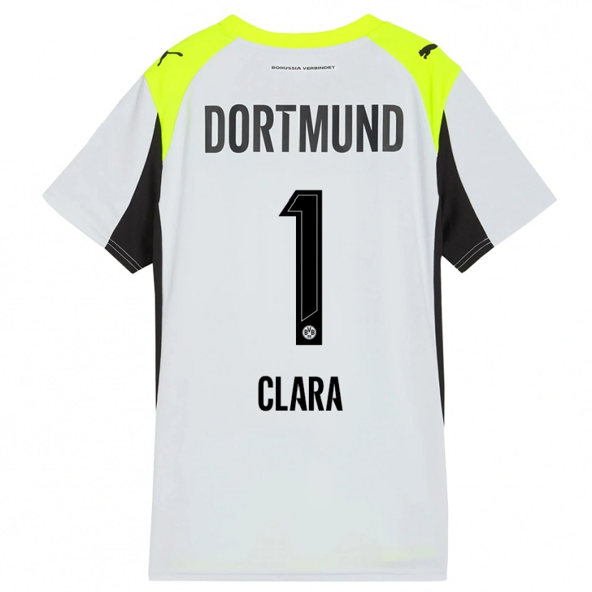 Danxen Mujer Camiseta Woltering Clara #1 Amarillo Fluorescente 2ª Equipación 2025/26 La Camisa