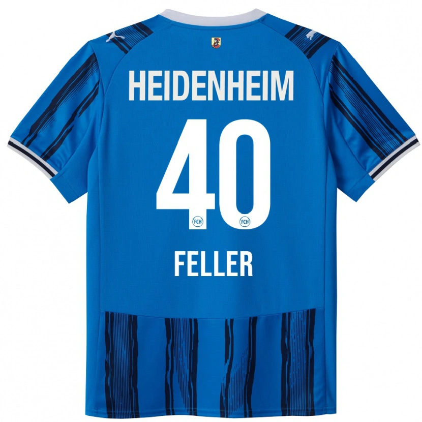 Danxen Mujer Camiseta Frank Feller #40 Azul Marino 2ª Equipación 2025/26 La Camisa