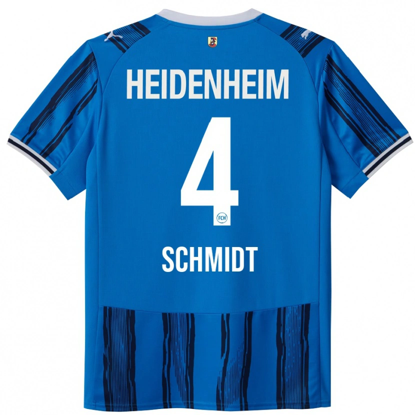 Danxen Mujer Camiseta Luke Schmidt #4 Azul Marino 2ª Equipación 2025/26 La Camisa