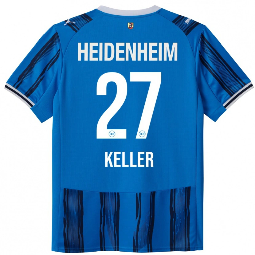 Danxen Mujer Camiseta Thomas Keller #27 Azul Marino 2ª Equipación 2025/26 La Camisa