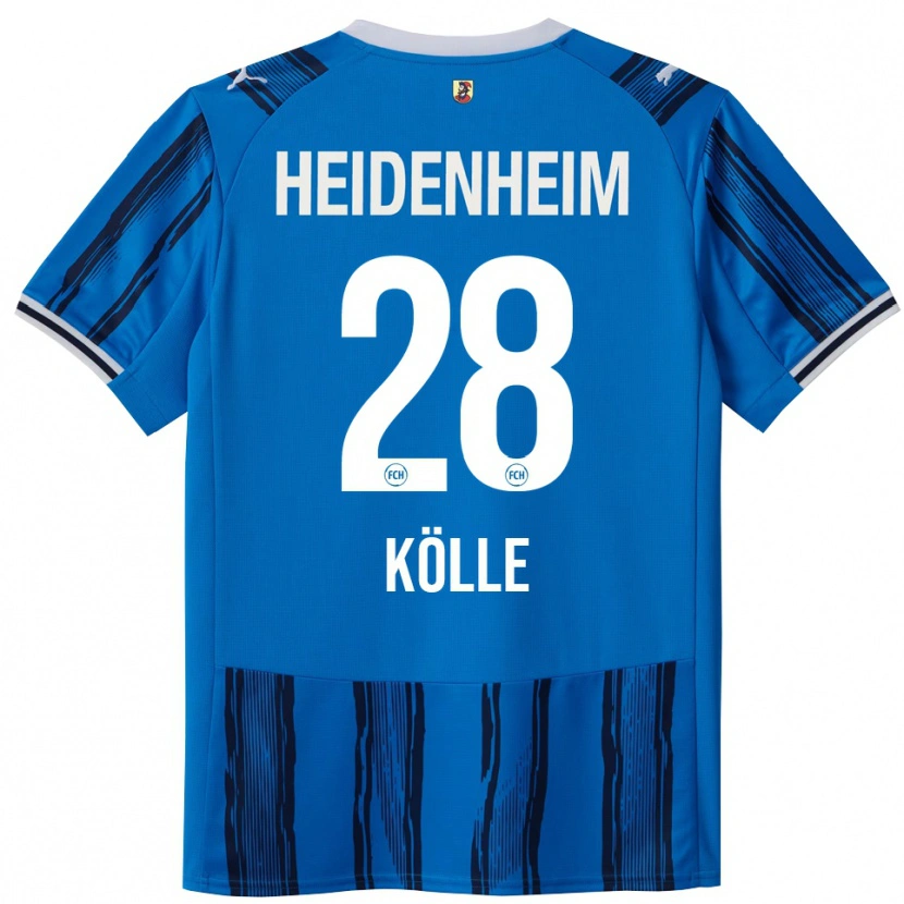 Danxen Mujer Camiseta Adam Kölle #28 Azul Marino 2ª Equipación 2025/26 La Camisa