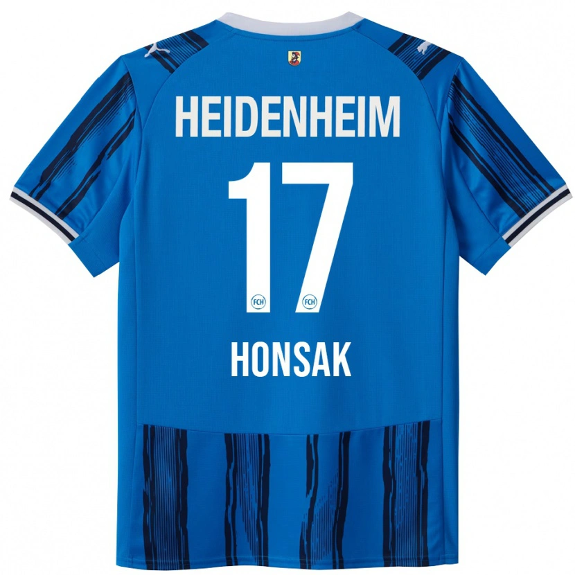 Danxen Mujer Camiseta Mathias Honsak #17 Azul Marino 2ª Equipación 2025/26 La Camisa