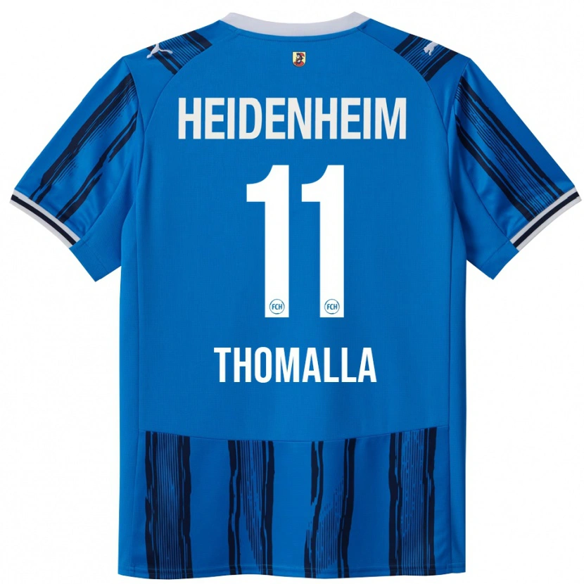 Danxen Mujer Camiseta Denis Thomalla #11 Azul Marino 2ª Equipación 2025/26 La Camisa