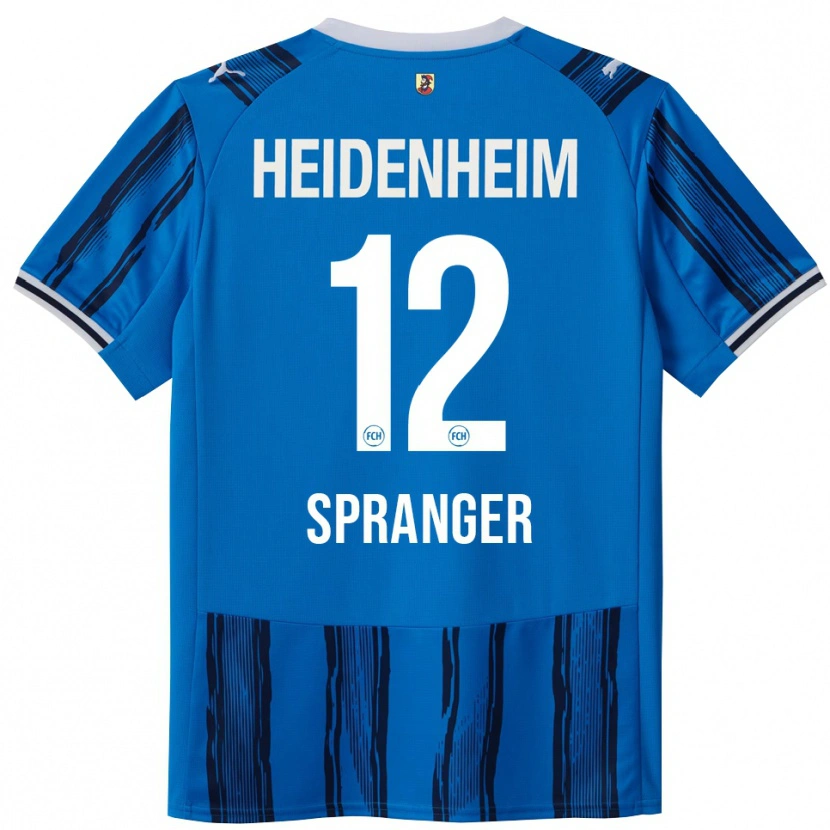 Danxen Mujer Camiseta Luke Spranger #12 Azul Marino 2ª Equipación 2025/26 La Camisa