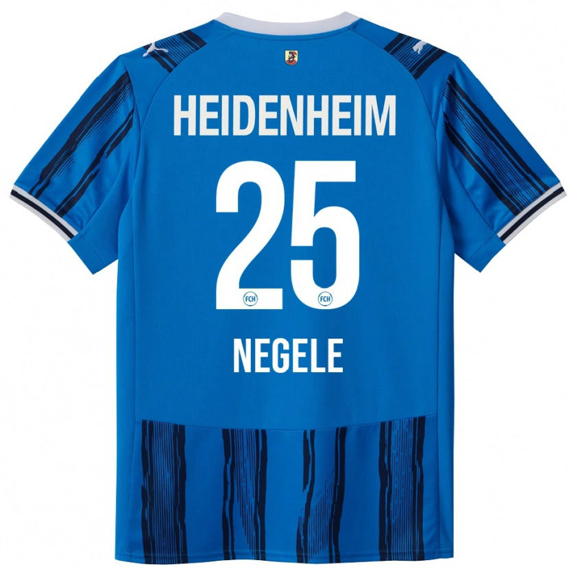 Danxen Mujer Camiseta Christopher Negele #25 Azul Marino 2ª Equipación 2025/26 La Camisa